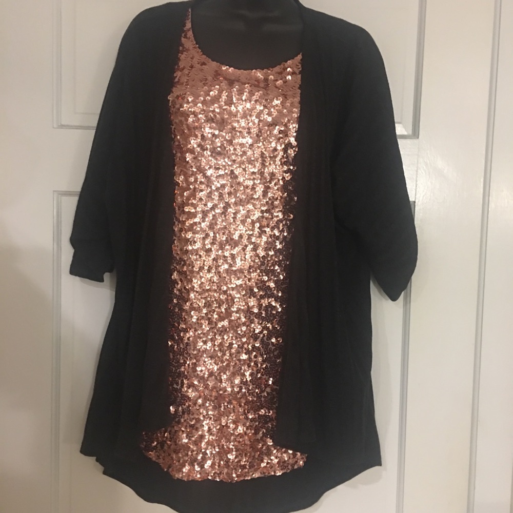 Lularoe Lindsay shrug black size small